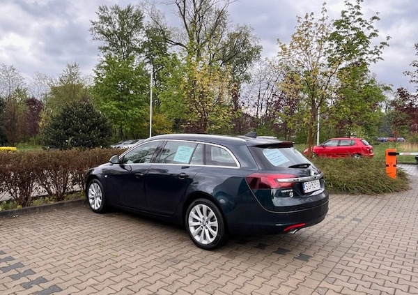 Opel Insignia cena 47000 przebieg: 128700, rok produkcji 2016 z Gliwice małe 106